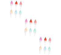 HAPINARY 18pezzi Contenitori Per Lucidalabbra Forma Di Bottiglie Per Lip Balm Adorabili Tubetti Per Rossetto Design Creativo e Leggero Per Viaggi e Regali