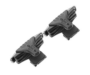 HAPINARY 1paio Game Trigger Gamepad Portatile Per Smartphone Controller Pratico Per Giochi Compatibile Con Mobile e Shooter Design Ergonomico e Facile Da Installare