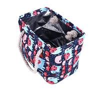 HAPINARY 1pezzi Borsa Da Bagno Pieghevole Grande Capacità Leggera e Versatile Per Doccia Fitness e Viaggio Pratica Per Shampoo e Accessori Bagno