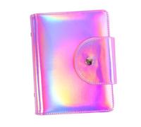 HAPINARY 1pezzi Borsa Per Stampo Unghie Acciaio Con Carte Custodia Quadrata Per Piastra Di Stamping Unghie Color Rosa Organizzatore Pratico e Elegante