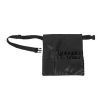 HAPINARY 1pezzi Borsa Portautensili Trucco Professionale Nero Organizer Per Pennelli Cosmetici Borsa Da Viaggio Per Makeup e Accessori Design Elegante e Funzionale Facile Accesso e
