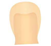 HAPINARY 1pezzi Cappello Calvo Lattice Per Adulti Accessorio Per Costumi Cosplay e Halloween Realistico e Flessibile Per Spettacoli Teatrali e Divertenti