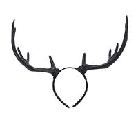 HAPINARY 1pezzi Cerchietto Natalizio Con Corna Di Cervo Accessorio Unico Per Feste e Cosplay e Leggero Per Adulti Atmosfera Festiva Garantita