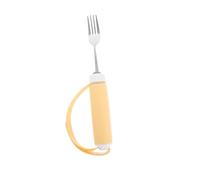 HAPINARY 1pezzi Forchetta in Acciaio Inossidabile Girevole Per Assistenza Alla Riabilitazione Leggera e Facile Da Impugnare Posate Ausiliarie Per Anziani e Disabili