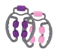 HAPINARY 1pezzi Massaggiatore a Cilindro Per Gambe Rosa Roller Multiuso Per Rilassamento Muscolare e Stretching Strumento Fitness Maneggevole Per Uomo e Donna Sollievo Da Tensioni e Dolori