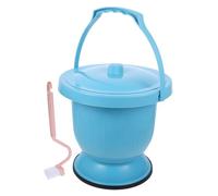 HAPINARY 1pezzi Padella Sputacchiera Vasino Portatile Per Adulti Orinatoio Portatile Fattura Design Semplice e Pratico Realizzato in Robusto Materiale Plastico