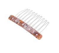 HAPINARY 1pezzi Pettine Acrilico Con Strass Per Acconciature Accessorio Elegante Per Donne e Ragazze Per Matrimoni Feste e Occasioni Speciali Resistente e Adatto Tutti Tipi Di