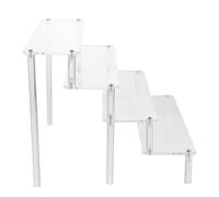 HAPINARY 1pezzi Porta Rossetto in Acrilico Porta Espositore Per Cosmetici Design Multistrato Riparazione Ordinata Di e Smalti Ringhiere Per Sicurezza