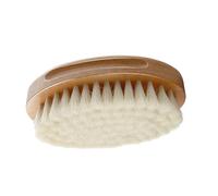 HAPINARY 1pezzi Spazzola Oval Per Bagno e Doccia Strumento Per e Massaggio Scalpale Per Ragazza Design Ergonomico e Naturale Bianco