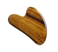 HAPINARY 1pezzi Tiger's Eye Scraping Plate Massaggio Pratico Per Rilassamento e Della Marrone Strumento Per Massaggi e Trattamenti Estetici Per Viso e Corpo