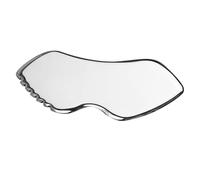 HAPINARY 1set Guasha in Acciaio Inossidabile Per Massaggio Facciale e Corporeo Strumento Scraping Per e Corpo Compatto e Portatile Include Sacchetto in