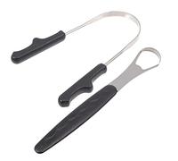 HAPINARY 1set Spazzole Per Pulizia Della Lingua Inossidabile Strumenti Per La Orale e Combattimento Alito Cattivo Con Design Ergonomico e Resistente