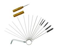 HAPINARY 1set Strumenti per La Pulizia Spruzzatori Spazzole e Accessori per Pulizia Tubo e Ugelli per Airbrush e Attrezzature per