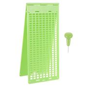 HAPINARY 1set Tavoletta Braille Punteruolo Scrittura e Strumento Educativo Per Non Vedenti Facile Usare e Resistente Per Apprendimento