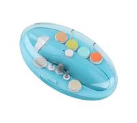 HAPINARY 1set Trimmer Elettrici Per Unghie Di Kit Di Manicure Con Luce Notturna e Testine Intercambiabili Per Mamme e Genitori Alle Prime