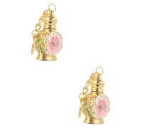 HAPINARY 2 Mini Flaconi Di Profumo Ricaricabili Formato Da Viaggio Piccoli Vintage