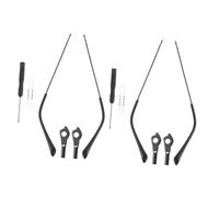 HAPINARY 2 Paia Di Accessori Per Aste In Metallo, Aste Di Ricambio Per, Aste Di Ricambio Per Da Sole, Parti Per, Kit Di Riparazione Per, Aste Di Ricambio Per Montatura Di