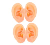 HAPINARY 2 Paia Di Orecchini In Silicone Per Esercitazioni Di Piercing Modelli Di Parti Del Corpo Per Esercitazioni Di Piercing