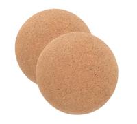 HAPINARY 2 Palline Massaggio in Sughero 2 Pezzi per Rilascio Muscolare e Compressione Profonda Tessuti per Fianchi e Spalle nel Corso di Yoga e Massaggi a Casa