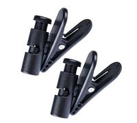 HAPINARY 2 Pezzi 360 Clip Per Camicia Per Cuffie Clip Per Cavi Per Auricolari Clip Per Auricolari Fermaglio Per Cuffie Cuffia Clip Per Il Filo Degli Auricolari Mollette Cavo Ruotare Cablato