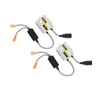 HAPINARY 2 pezzi Centralina Xenon 55W DC Per Fari Auto E Moto Alimentatore Digitale Avvio Rapido Resistente E Facile Da Installare Argento