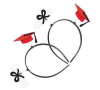 HAPINARY 2 Pezzi Cerchietto per Laurea Confortevole per Cerimonie Feste