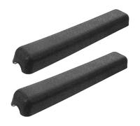 HAPINARY 2 Pezzi Cuscini Bracciolo per Sedia Rotelle Tubo Supporto Avambraccio Ergonomico con Distanza Foro Accessori Sostitutivi Resistenti per Passeggini e Sedie da Ufficio