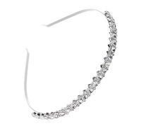 HAPINARY 2 Pezzi Di Cerchietto Per Alla Moda Con Strass Copricapo Per Occasioni Speciali Accessorio Da Sposa Per Tutti I Giorni