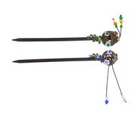 HAPINARY 2 Pezzi Di Forcina Per Copricapo Hanfu, Forcina Per Con Nappa, Forchetta Per Per Ragazze, Bastoncino Per Chignon, Decorazione Per Da Donna, Bastoncini Per Per Chignon, Bacchette