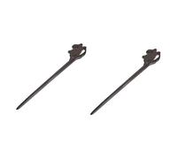 HAPINARY 2 Pezzi Di Forcine Per Bastoni Per in Stile Cinese Accessori Per in Legno Per Chignon Bastoncini Per