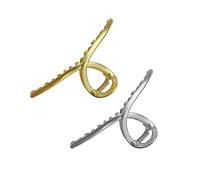 HAPINARY 2 Pezzi Fermagli Per in Metallo Alla Moda Per Donne Copricapo Stile Squalo Unico Forcine Decorative Elegante Set Di Accessori Per