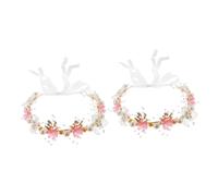 HAPINARY 2 Pezzi Ghirlanda Tiara Decorazione Per Da Bambina Ghirlande Per Accessori Per Bambine Copricapo Da Bambina Per Copricapo Da Fascia Per A Forma Di Fiore Per Ragazze