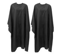 HAPINARY 2 pezzi Mantelle per Parrucchiere Impermeabili Grembiuli da Taglio Leggeri e Traspiranti Accessori Professionali per Salone e Utilizzo Domestico Facili da Pulire Colore Scuro