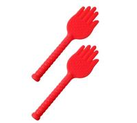 HAPINARY 2 Pezzi Massaggiatore per Punti di Pressione Schiena in Silicone Plastico Leggero e Portatile Stick Massaggiante Mano per Rilassamento Muscolare e Sollievo Tensioni Facile da