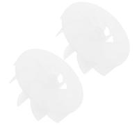 HAPINARY 2 Pezzi Mini Lama Di Ricambio in Plastica Per Ventola Del Motore Dell'asciugacapelli Piccola Pala Della Ventola Del Compressore D'aria Accessori Per Asciugacapelli