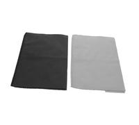 HAPINARY 2 Pezzi Panno per Occhiali salviette per la Pulizia dei Gioielli detergente per Gioielli in Argento Panni per la Pulizia degli Occhiali