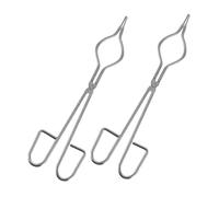 HAPINARY 2 Pezzi Pinze Acciaio Inossidabile Pinze per Strumento per Creazione e Laboratorio Temperature Estreme Ergonomico e Resistente Agenti Chimici