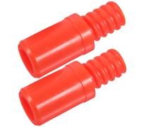 HAPINARY 2 pezzi Punta Filettata Adattatore per Manico Scopa e Mop in Plastica Kit Riparazione Estremità Filettata per Asta Prolunga Facile Installazione per Uso Domestico e Commerciale