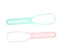 HAPINARY 2 Pezzi Raschietto Per Lingua Di Spazzolini Per Pulizia Della Lingua Strumento Per Pulizia Della Lingua Per Ragazzo Ragazza e Adulti Aiuta a Contrastare Il Cattivo Odore e Mantener