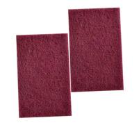 HAPINARY 2 Pezzi Sandpaper Hand Pads Fine Grade Abrasive Cloth For Clay Polishing Durable Portable Sanding Tools