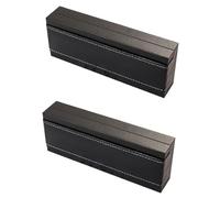 HAPINARY 2 Pezzi Scatola Penne PU Design e Resistente Scatola per Penne Stilografiche e Calligrafia Perfetta per Portare e Mostrare Strumento da Scrittura per Ogni Occasione