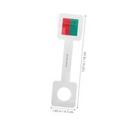 HAPINARY 2 Pezzi Schede per Test della Vista Dominante 2 Pezzi, Strumento Portatile per Esame Optometrico, Carta per Rilevamento Efficiente Dell’Occhio Dominante, Accessori per Cliniche e