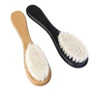 HAPINARY 2 Pezzi Spazzola Morbida Per Ragazzo Ragazza Spazzola Per Chioma Manico in Legno Per Ragazzo Ragazza Piccoli Per Pulire Perfettamente Cuoio Capelluto