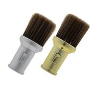 HAPINARY 2 pezzi Spazzola Neck Duster con Setole Morbide e Smontabile Spazzola Compatta e Portatile per Rimuovere Sciolti e Pulizia Intorno al