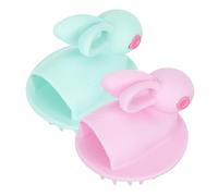 HAPINARY 2 Pezzi Spazzola Per Shampoo Per Spazzola Per Lavaggio Della Testa Spazzola Per Per Neonati Massaggiatore Per Cuoio Capelluto Spazzola Per Cuoio Capelluto Spazzola Per