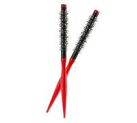 HAPINARY 2 Pezzi Spazzola Rotonda Mini in Nylon per Capelli Sottili e Corti Styling Volumizzante e Arricciatura Spazzola Portatile per Viaggio e Uso Quotidiano