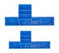 HAPINARY 2 Pezzi Tagliafili in Acciaio Inossidabile Forma di T per Argilla Utensili Ceramica per Modellazione e Scultura Flessibili e Resistenti Cutter per Blocchi di Argilla e Ceramica