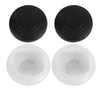 HAPINARY 2 Pezzi Tazza Tavolozza Riutilizzabile per Olio Coperchio, Multi-Funzione in Plastica e Acciaio Inox, Pratica da Trasportare per Pittura Indoor e Outdoor