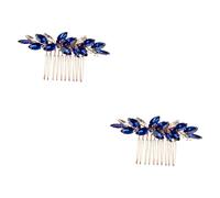 HAPINARY 2 Pz accessori per da sposa per le spose hair pin accessori acconciature sposa pettini per uomo accessori per per donna pettine laterale per sposa ferrolega