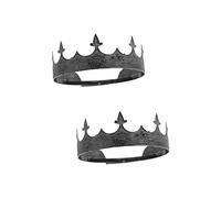 HAPINARY 2 Pz in metallo copricapo da sposa del re retrò costume cosplay fascia da uomo compleanno per compleanno delle prestazioni copricapo da festa